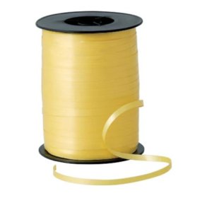 (image for) QT CURL RIBBON S/YELLOW 500M