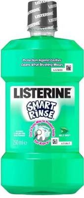 (image for) LISTERINE MOUTH WASH MILD MINT FOR KIDS - 250ML