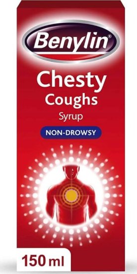 (image for) BENYLIN CHESTY COUGH SYRUP NON DROWSY 6F5 - 150ML