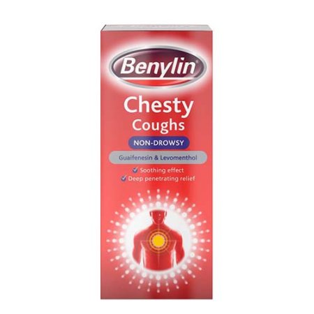 (image for) BENYLIN CHESTY COUGH SYRUP NON DROWSY - 150ML