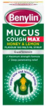 (image for) BENYLIN MUCUS MAX COUGH SYRUP HONEY & LEMON - 150ML