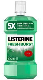 (image for) LISTERINE MOUTH WASH FRESH BURST PM2 - 250ML
