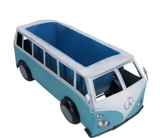 (image for) HAR/GAR BLUE CAMPERVAN PLANTER
