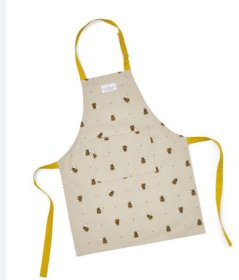 (image for) HL COTTON APRON BEE