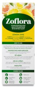 (image for) ZOFLORA DISINFECT LEMON ZING