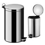 (image for) HL PEDAL BIN S/STEEL BLACK
