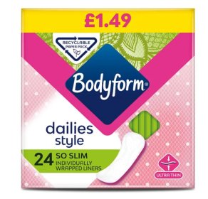 (image for) BODYFORM DAILI LINER SLIMP1.49
