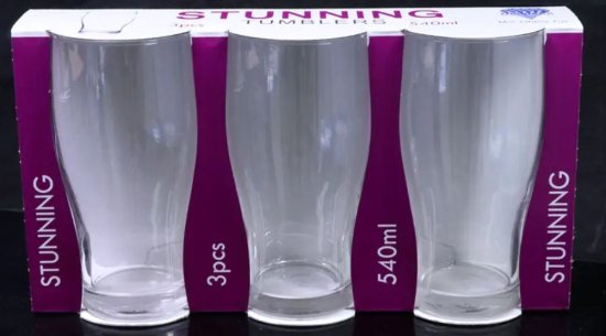 (image for) HL PINT GLASS CUP 3S