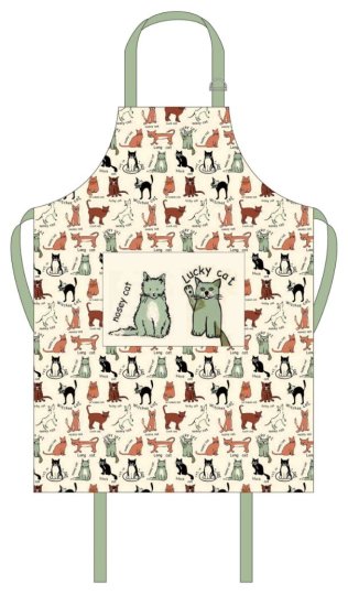 (image for) HL COTTON APRON CAT