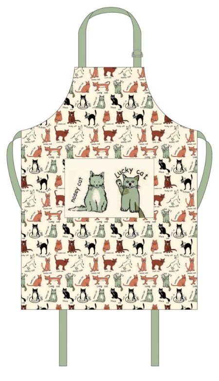 (image for) HL COTTON APRON CAT