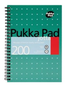 (image for) PUKKA WIREBOUND JOTTA 200PAGE - A5