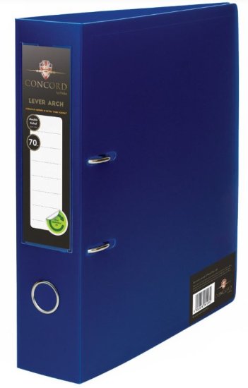 (image for) PUKKA LEVER ARCH FILE 2RING BLUE - A4