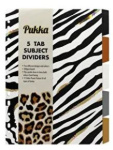 (image for) PUKKA 5 TAB SUBJECT DIVIDERS ASSORTED - A4