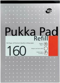 (image for) PUKKA REFILL GRAPH 160PAGE - A4