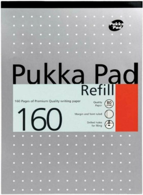 (image for) PUKKA REFILL GRAPH 160PAGE - A4