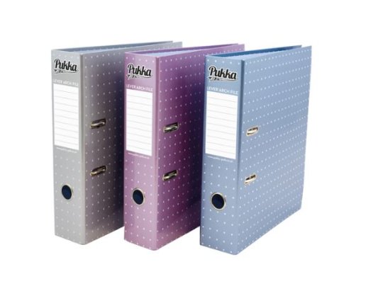 (image for) PUK LEVER ARCH FILE META ASSORTED - A4