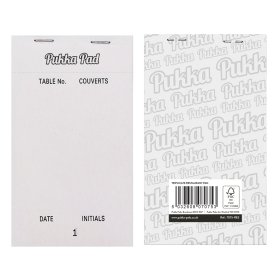 (image for) PUKKA RESTAURANT PAD 3.75"" X 6.5""