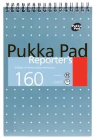 (image for) PUKKA REPORTER'S SHORTHAND NOTEBOOK - 160PAGES