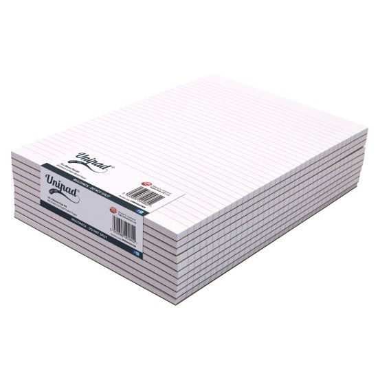 (image for) PUKKA UNPAID FEINT RULED MEMO PAD 10S - A4