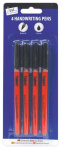 (image for) Tallon Hand Writing Pens Black - 4S