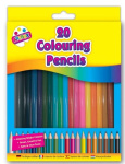 (image for) Tallon Colour Pencils Assorted - 20S