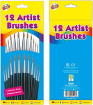 (image for) TALLON ARTIST BRUSHES - 12SIZE