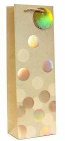 (image for) TALLON GIFT BAG GOLD SPOTS - BOTTLE