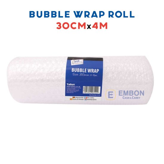 (image for) TALLON BUBBLE WRAP ROLL 30CM - 4M