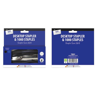 (image for) TALLON DESKTOP STAPLER WITH 1000 STAPLES - LARGE