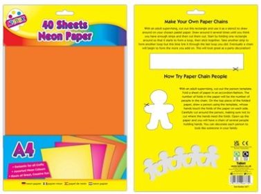 (image for) TALLON COLOURED PAPER 40S - A4