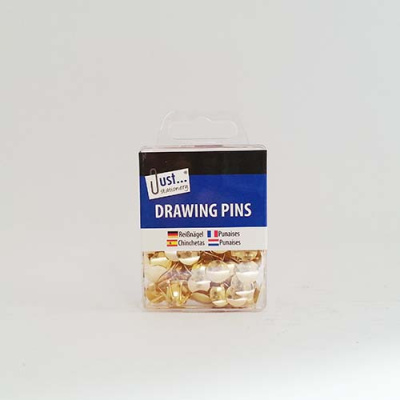 (image for) TALLON DRAWING PINS ASSORTED - STD