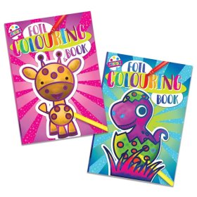 (image for) TALLON FOIL COLOURING BOOK - A4