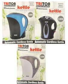 (image for) TRITON CORDLES ELEC KETTLE ASS