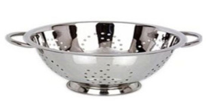 (image for) S/STEEL DEEP COLANDER-34CM