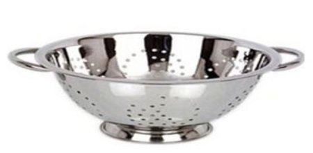 (image for) S/STEEL DEEP COLANDER-34CM
