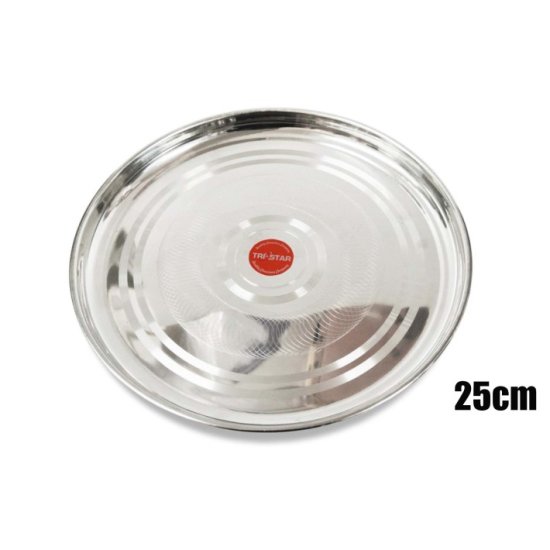 (image for) T/STAR ROUND TRAY S/STEEL