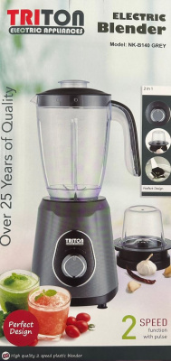 (image for) TRI ELECT BLENDER 2SPEED GREY