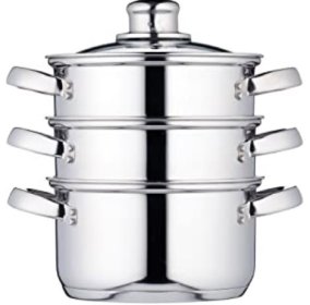 (image for) T/STAR 3 TIER STEAMER S/STEEL