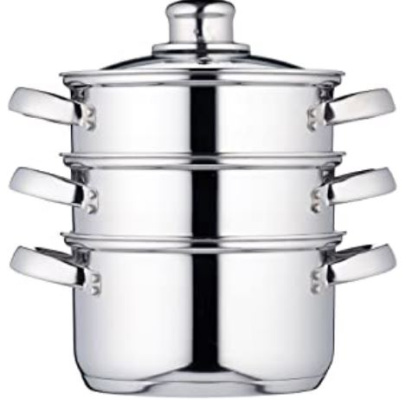 (image for) T/STAR 3 TIER STEAMER S/STEEL