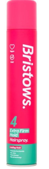 (image for) BRISTOWS HAIR SPRAY EXTRAFIRM HOLD - 400ML