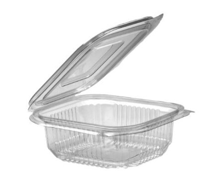 (image for) MP PLAST CONTAINER HINGED CLR