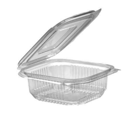 (image for) MP PLAST CONTAINER HINGED CLR