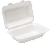 (image for) MP BAGASSE CLAMSHELL BOX