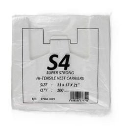 (image for) MP S4 VEST CARRIER BAG WHITE