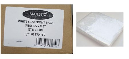 (image for) MAJ WHITE FILM FRONT PAPER BAG