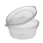 (image for) MAJ PLASTIC SAUCE CUP HINGED