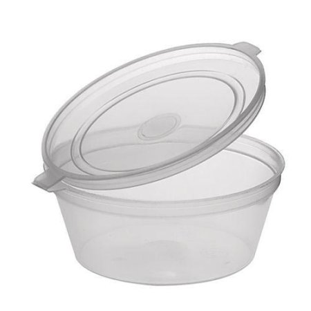 (image for) MAJ PLASTIC SAUCE CUP HINGED