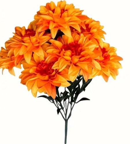 (image for) JL ART FLOWER DAHLIA ORANGE 5H