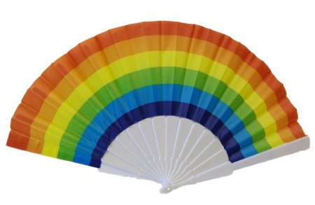 (image for) JL RAINBOW FOLDING FAN