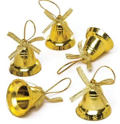 (image for) JL XMAS MINI BELLS FOR HANGING
